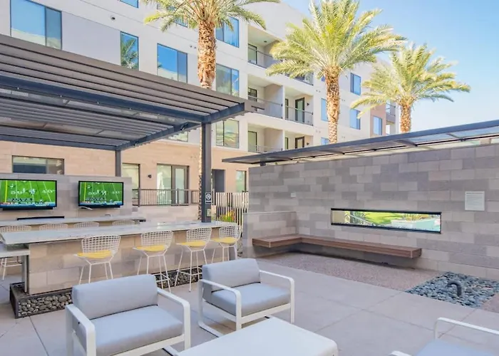 Spotless 1bd - Pool, Gym, Parking, W-d - Sleeps 4 Apartamento Tempe