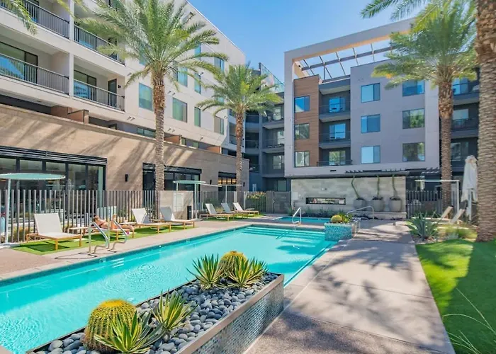 Apartamento Spotless 1bd - Pool, Gym, Parking, W-d - Sleeps 4