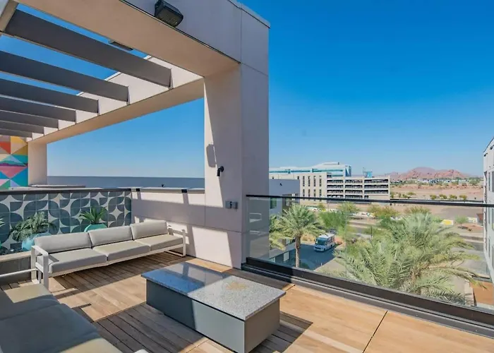 Apartamento Spotless 1bd - Pool, Gym, Parking, W-d - Sleeps 4 Tempe