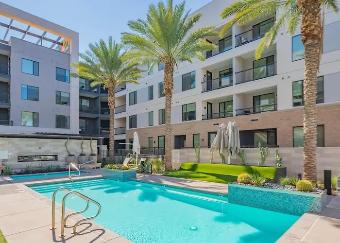 Spotless 1bd - Pool, Gym, Parking, W-d - Sleeps 4 * Tempe