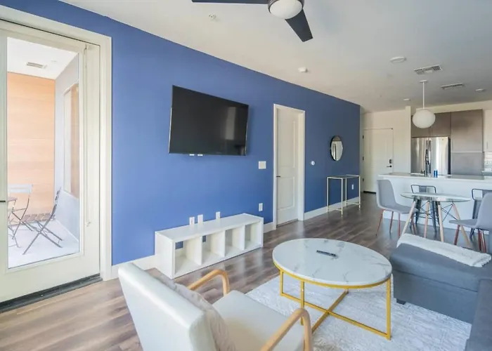 Apartamento Spotless 1bd - Pool, Gym, Parking, W-d - Sleeps 4 *