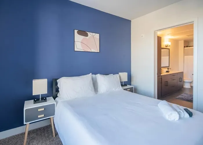 Spotless 1bd - Pool, Gym, Parking, W-d - Sleeps 4 Apartamento